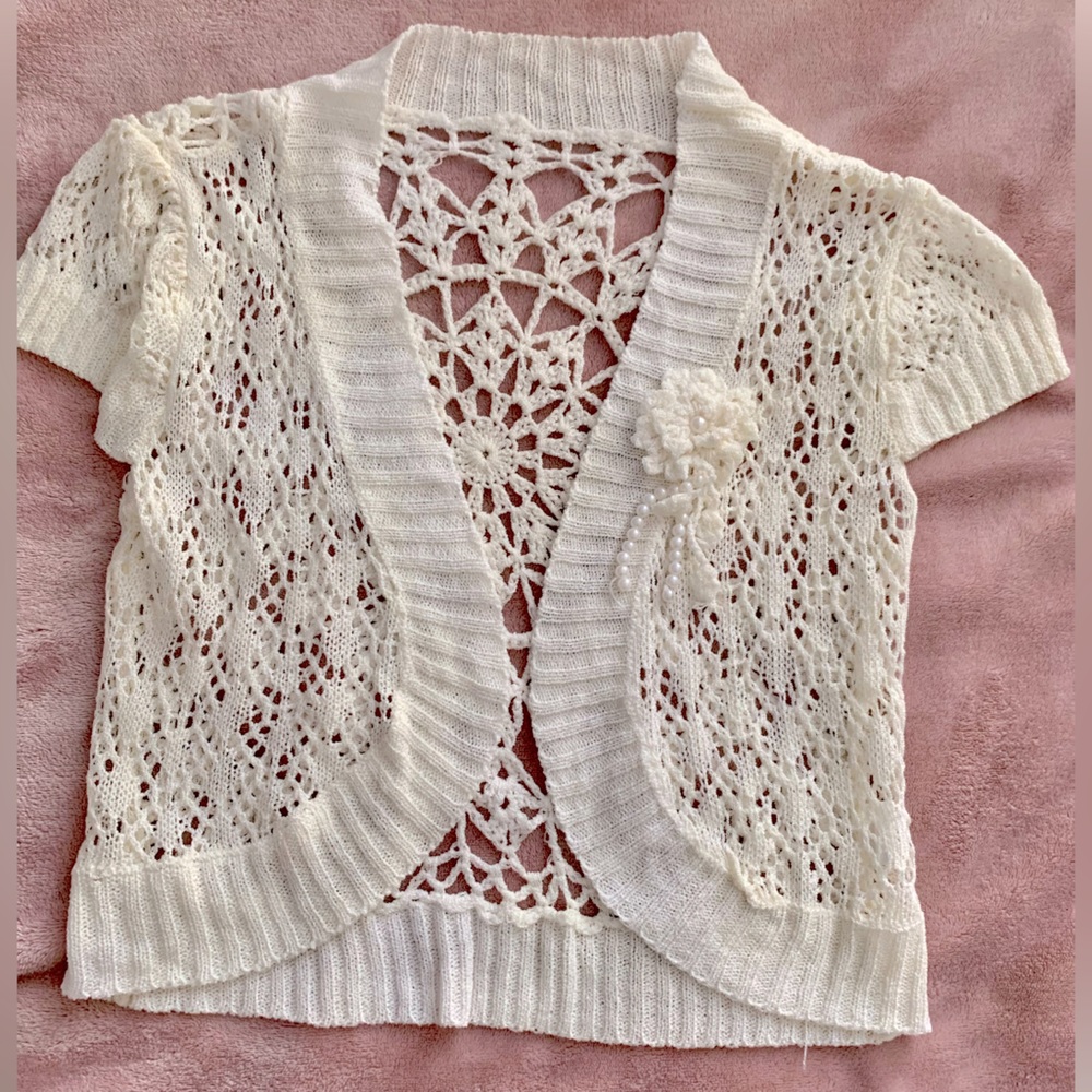 Beautiful Crotchet Bolero. Size 6/7